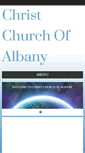 Mobile Screenshot of christchurchofalbany.com